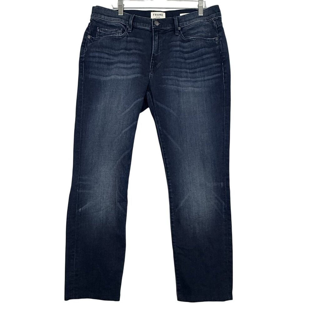 Frame Denim Jeans Mens 36 Blue L'Homme Skinny Cabrillo Tapered Stretch USA Pants